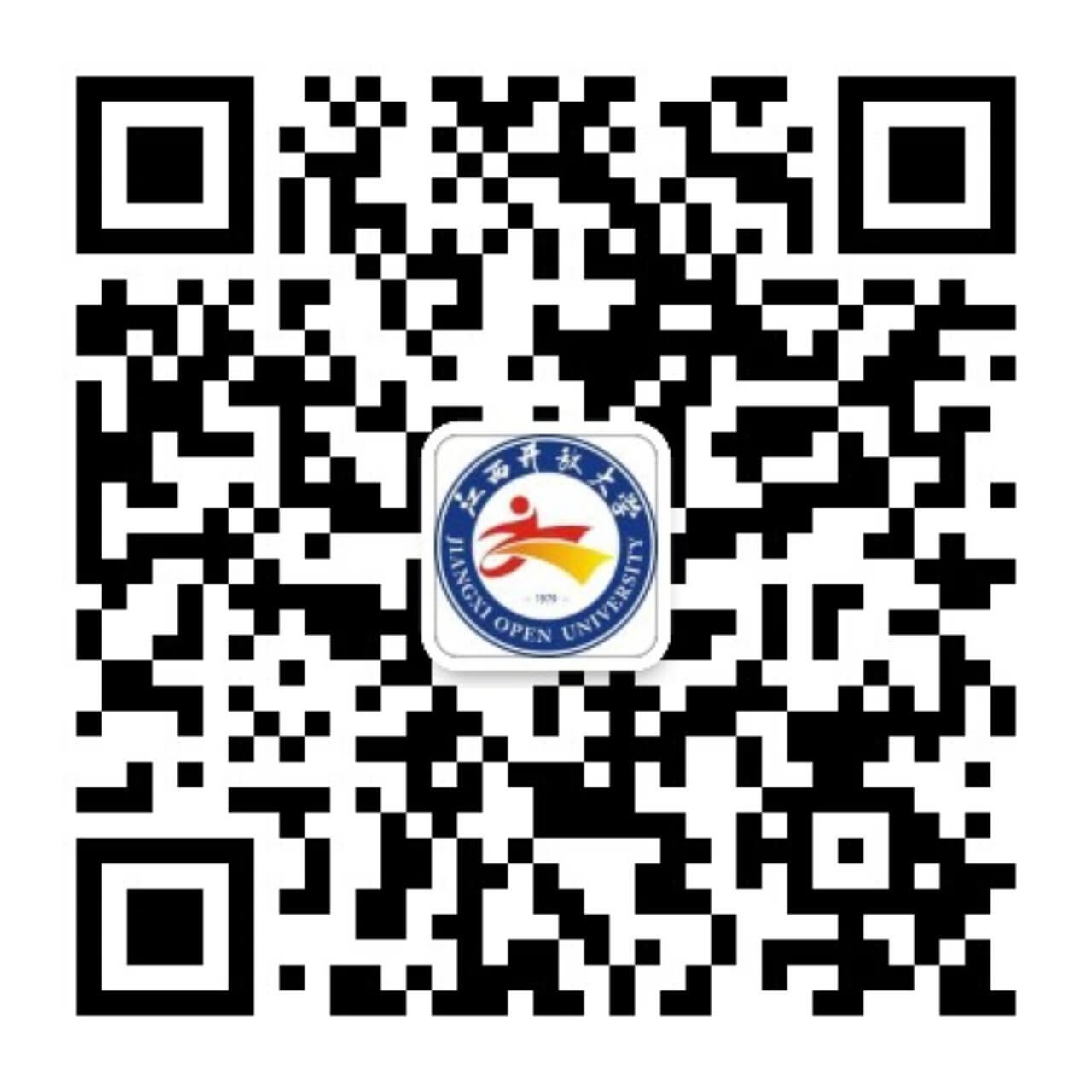 江西开放大学微信公众号二维码